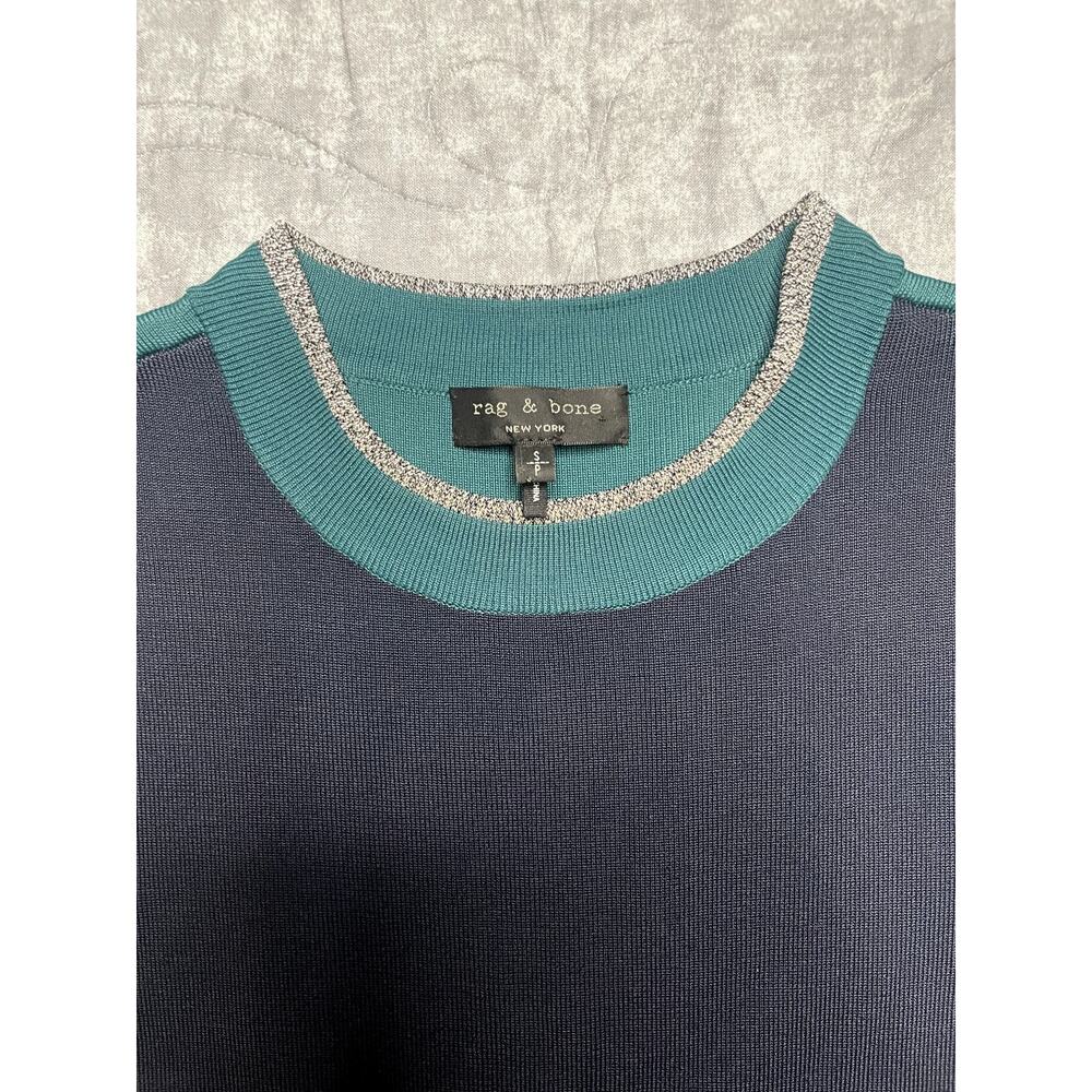 Rag & Bone Lucine Color Block Knit Mini Dress Siz… - image 3